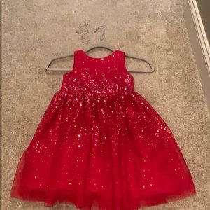 🎄Beautiful for the holidays!  Sparkly red dress